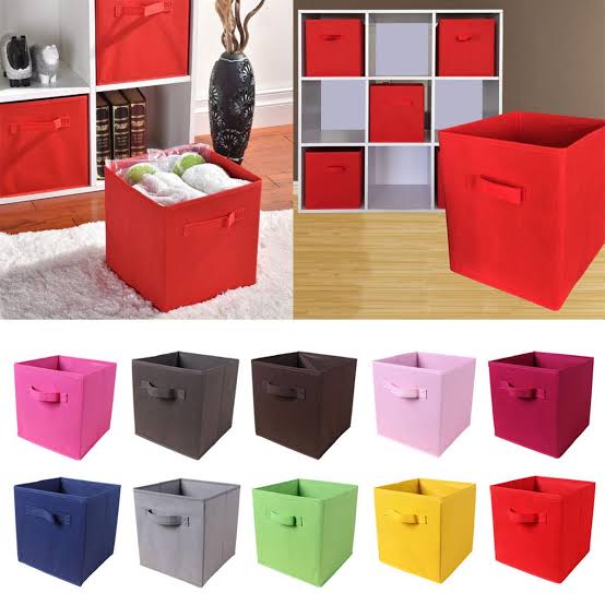 CUBE BOX SPACE SAVER STORAGE BOX