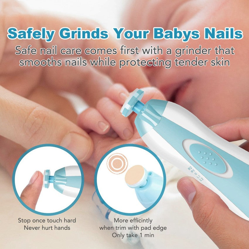 Electric Nail Clipper - Baby Nail Trimmer Clipper Set